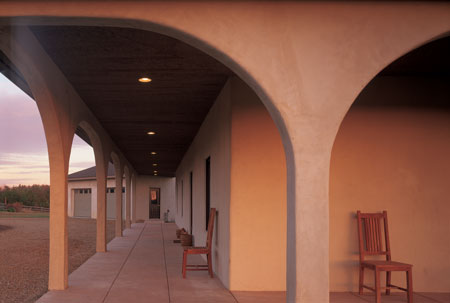 
Stucco provides a long-lasting and durable finish, according to Eco-Expert David Johnston. The drawback is the amount of embodied energy it requires to produce.
